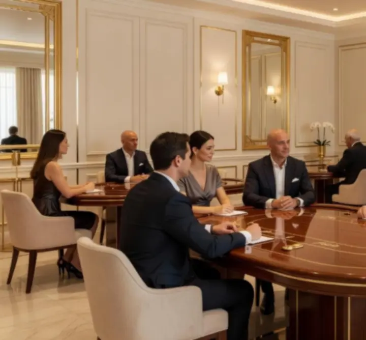 Világos, elegáns póker és fine dining terem a SocialVenueClub budapesti éttermében